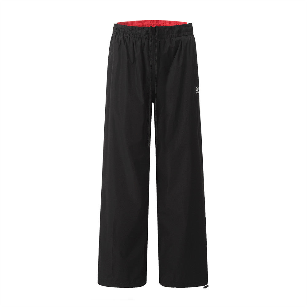 Classic Contract Color Relaxed Fit Joggers  Black XS  - VONVEX