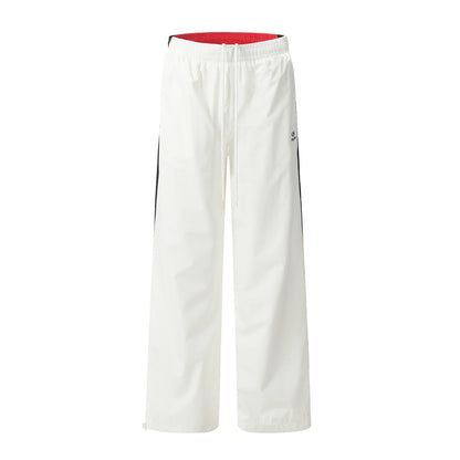Classic Contract Color Relaxed Fit Joggers  White XS  - VONVEX