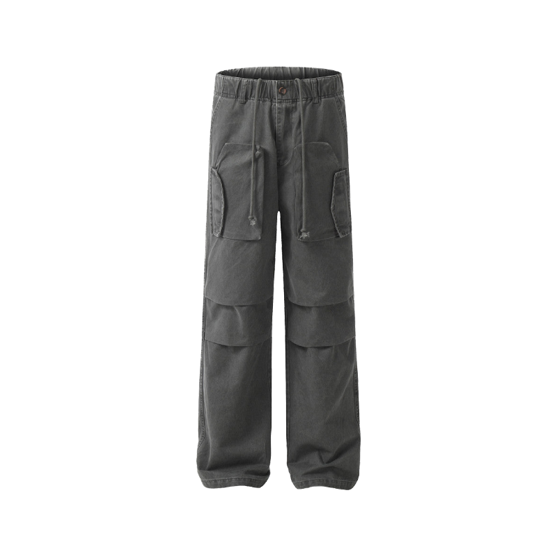Paratrooper Pleat Pants     - VONVEX