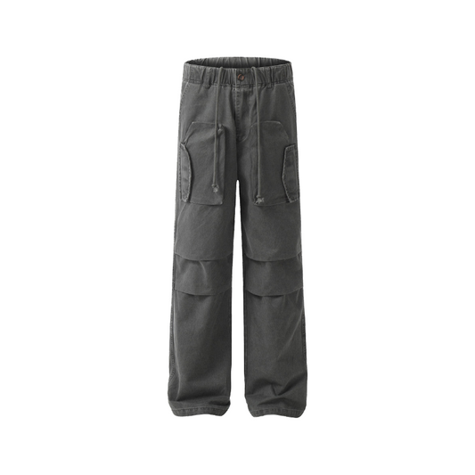 Paratrooper Pleat Pants     - VONVEX