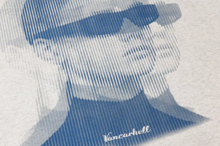 Y2k Blurry Man Hoodie - VONVEX