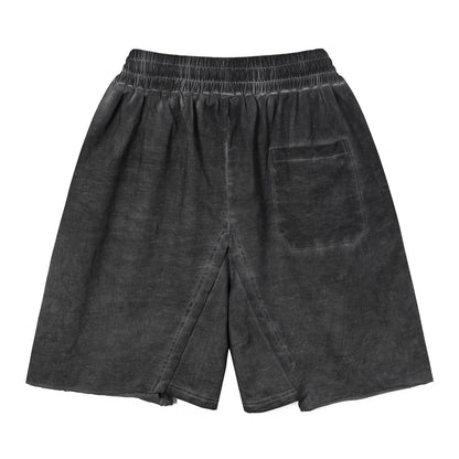 Tiger Claw Ripped Shorts     - VONVEX