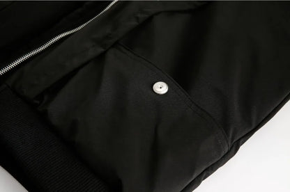 Reversible Wool Heavy Jacket     - VONVEX
