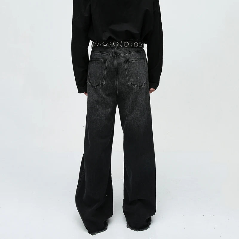 American Style Streetwear Wide Leg Pants     - VONVEX