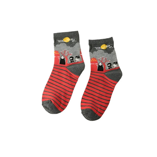 Anime Cartoon Cass Socks  Style-7   - VONVEX