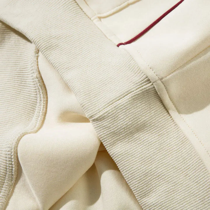 Y2K Star Striped Patchwork Hoodie - VONVEX