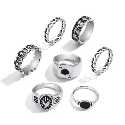 Vintage Soul 5-Piece Rings  Style-5   - VONVEX