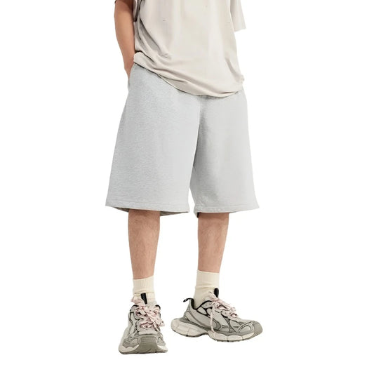 Basic Color Straight-leg Short  Light gray XS  - VONVEX