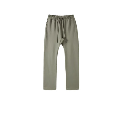Autumn Essentials High Street Sweatpants  Gray Green S  - VONVEX