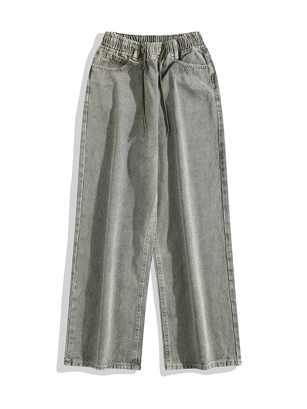 Y2k Vibe High-Waist Skyline Jeans     - VONVEX