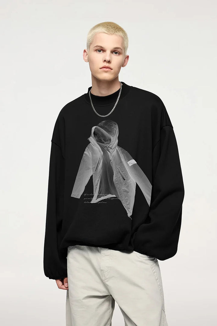 Veiled Aesthetic Sweatshirt - VONVEX
