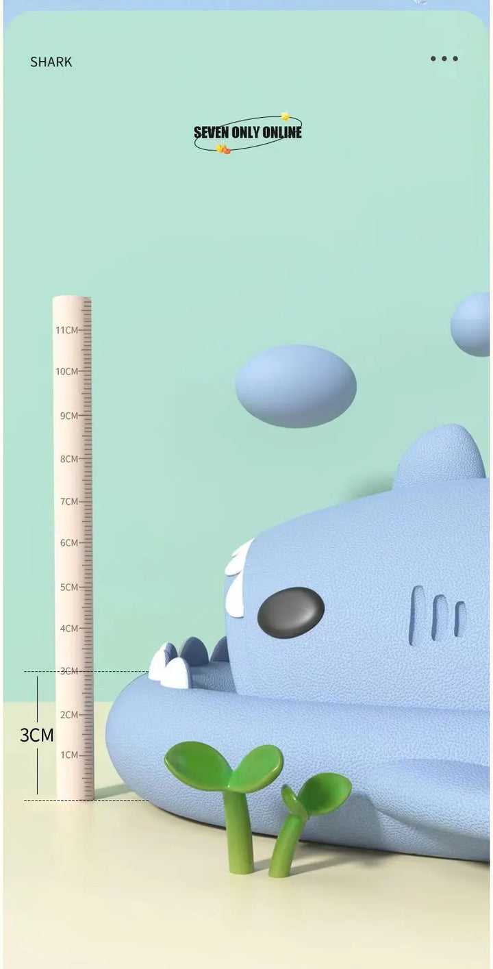 Shark Slippers     - VONVEX