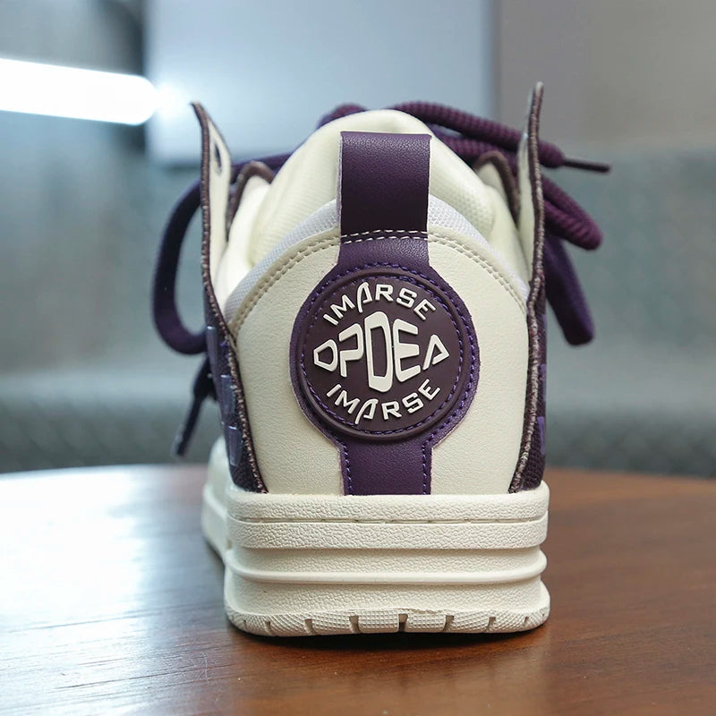 Y2K Purple Pulse Sneakers     - VONVEX