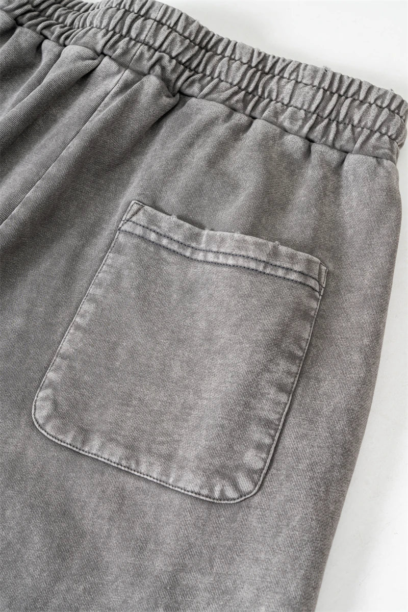 Spring Essential Loose Fit Pants     - VONVEX