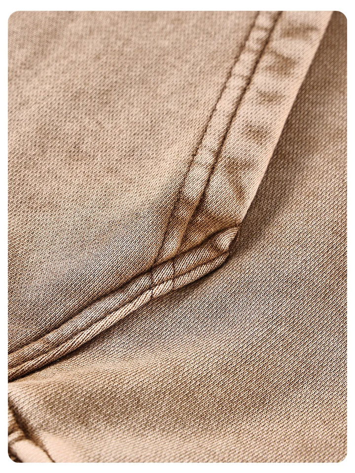 Heavyweight Washed Urban Hoodie     - VONVEX