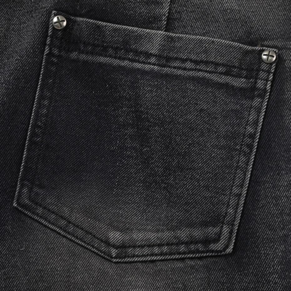 Crisscross Denim Jeans     - VONVEX