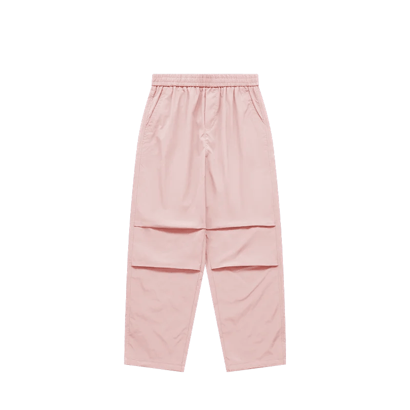 Parachute Elastic Waist Cargo Pants  Fog pink XS  - VONVEX