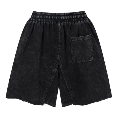 Tiger Claw Ripped Shorts     - VONVEX
