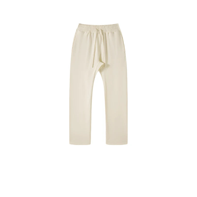 Autumn Essentials High Street Sweatpants  Cream Apricot S  - VONVEX