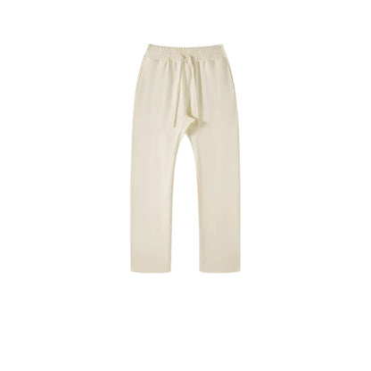 Autumn Essentials High Street Sweatpants  Cream Apricot S  - VONVEX