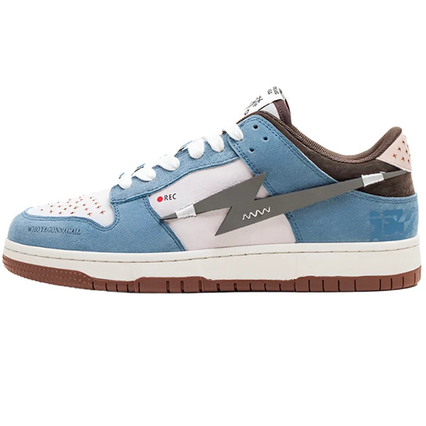 Thunder Bolt Edge Sneakers  Blue 38  - VONVEX
