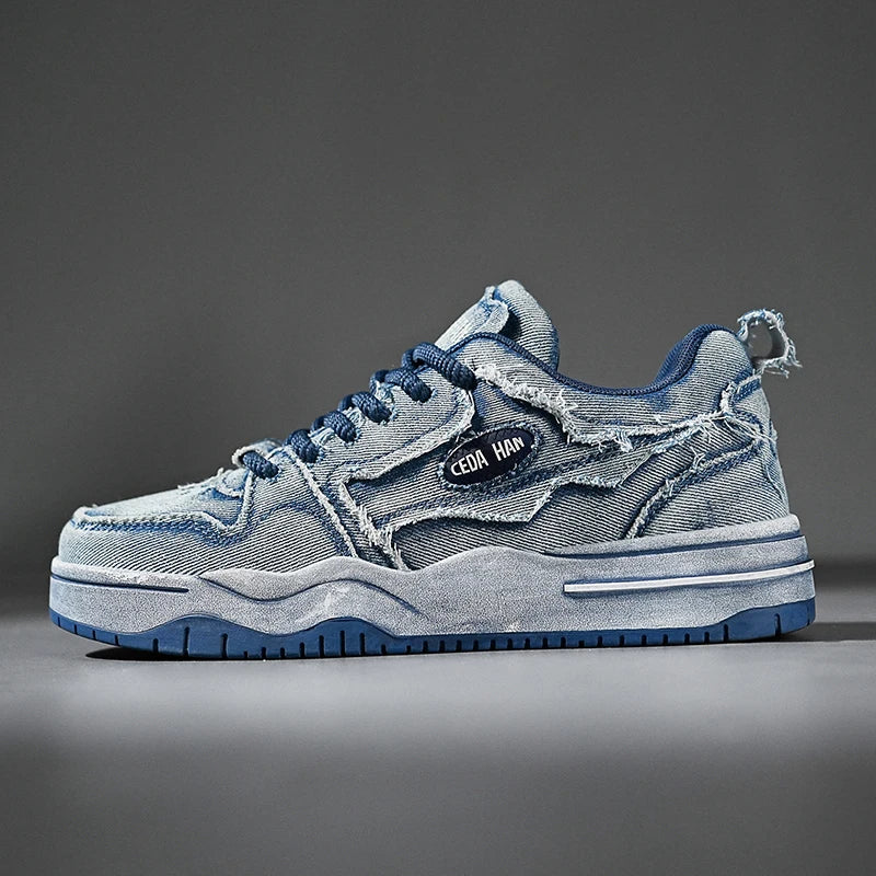 Cowboy Mesh Stride Sneakers     - VONVEX