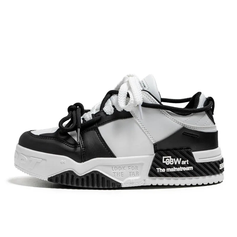 Bold Color Fusion  Sneakers  Black 39  - VONVEX