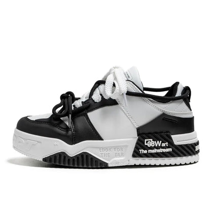 Bold Color Fusion  Sneakers  Black 39  - VONVEX