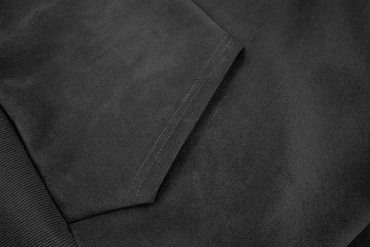 Y2k Vintage Suede Hoodie - VONVEX
