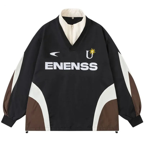 Y2k Enenss Turtleneck Collar Sweater Black M - VONVEX