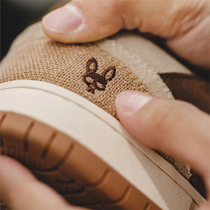 Deadly Rabbit Embroidery Sneakers     - VONVEX