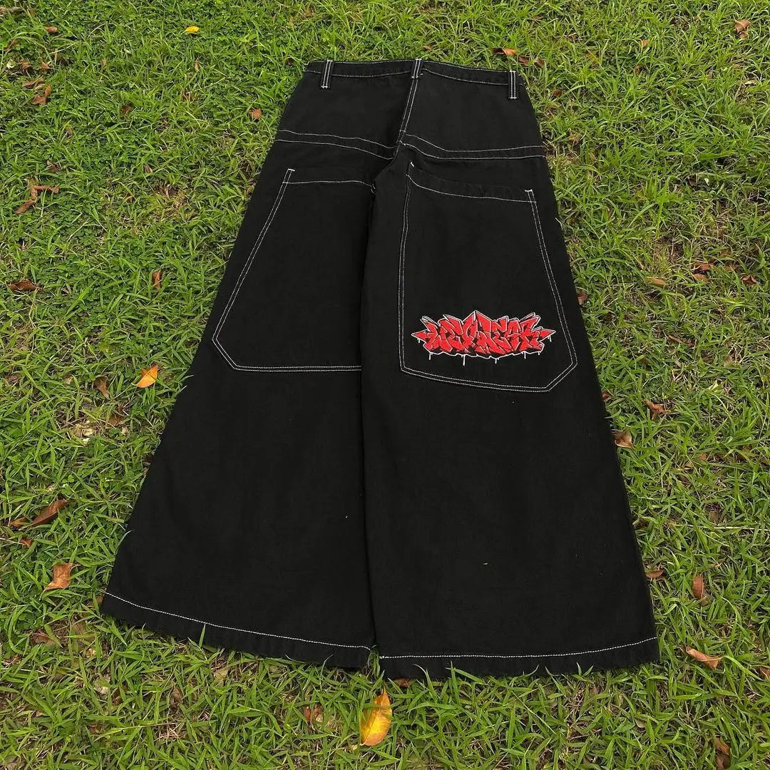 Vintage Y2K High Waist Cargo Jeans  S   - VONVEX