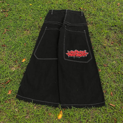 Vintage Y2K High Waist Cargo Jeans  S   - VONVEX
