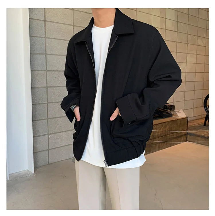 Straight Fit Casual Normal Pants     - VONVEX