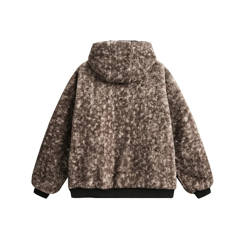 Reversible Wool Heavy Jacket     - VONVEX