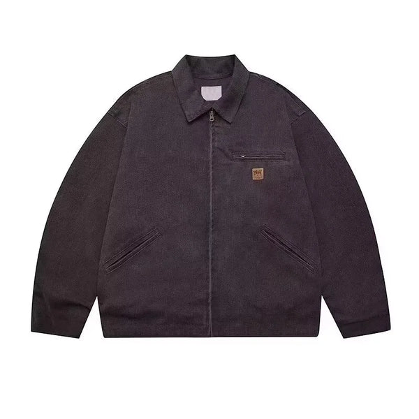 Vintage Cargo Basic Country Jacket Black M - VONVEX