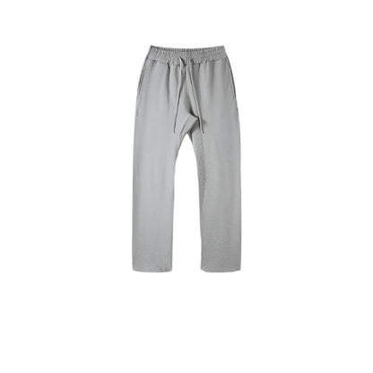 Autumn Essentials High Street Sweatpants  Oatmeal Gray S  - VONVEX