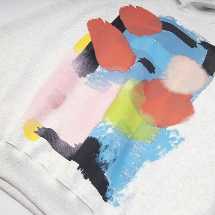 Y2K Paintings Mixed Color Hoodie - VONVEX