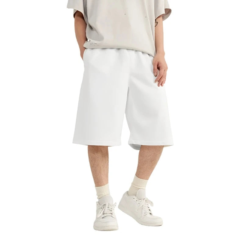 Basic Color Straight-leg Short  White XS  - VONVEX