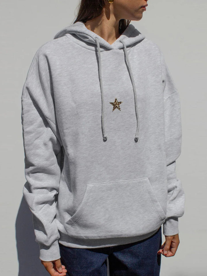 Y2K Star Charm Hoodie     - VONVEX