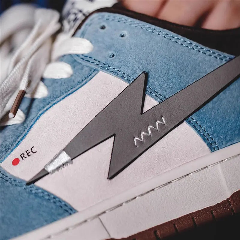 Thunder Bolt Edge Sneakers     - VONVEX