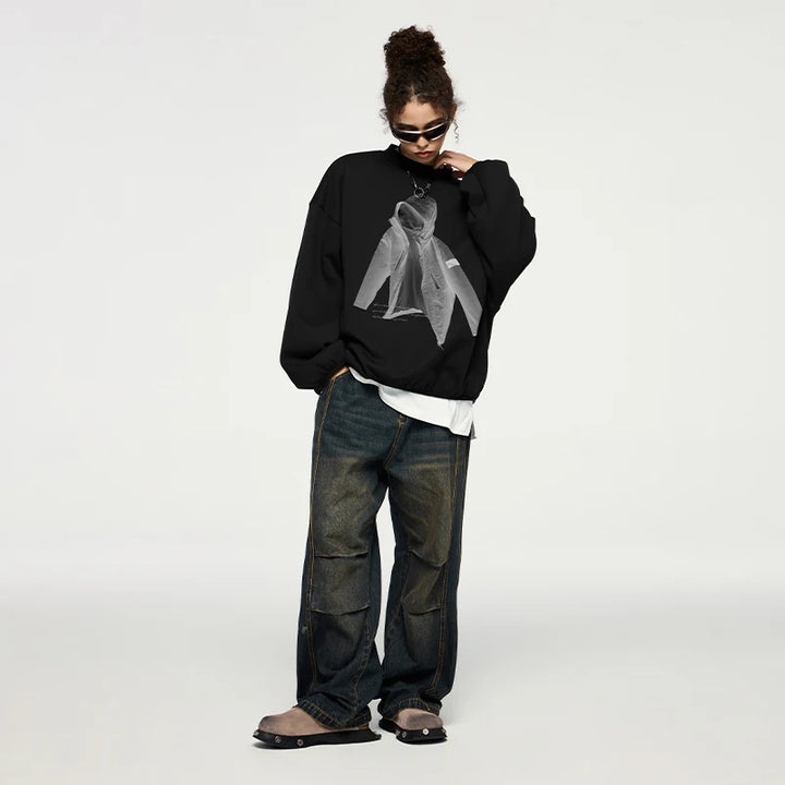 Veiled Aesthetic Sweatshirt - VONVEX