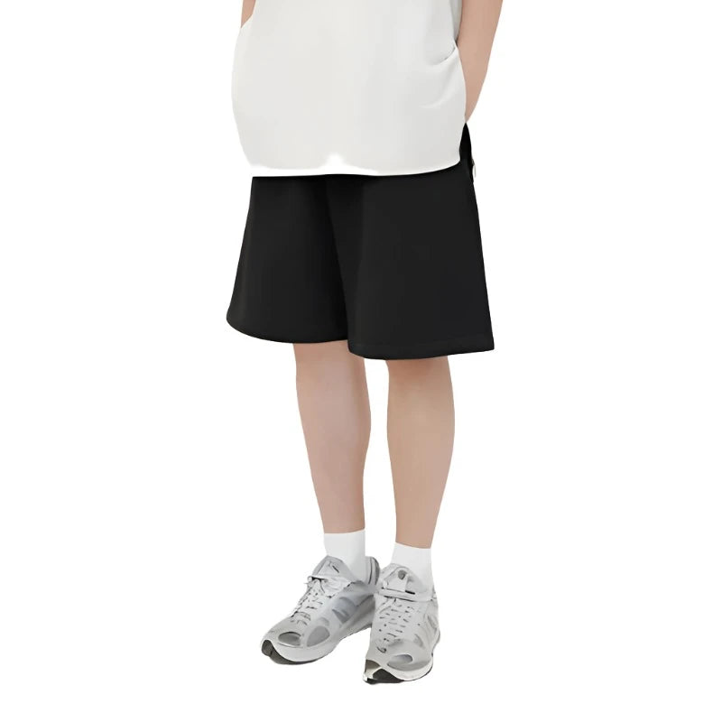 Basic Color Straight-leg Short  Black XS  - VONVEX