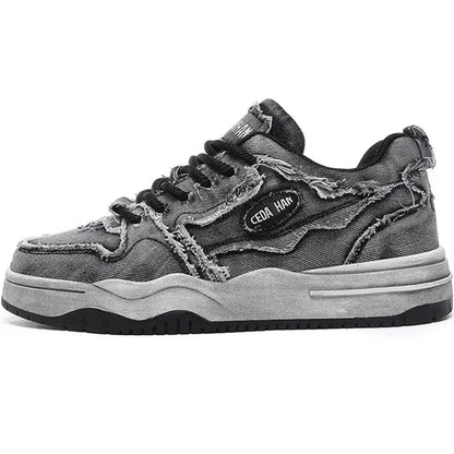 Cowboy Mesh Stride Sneakers  Washed black 44  - VONVEX