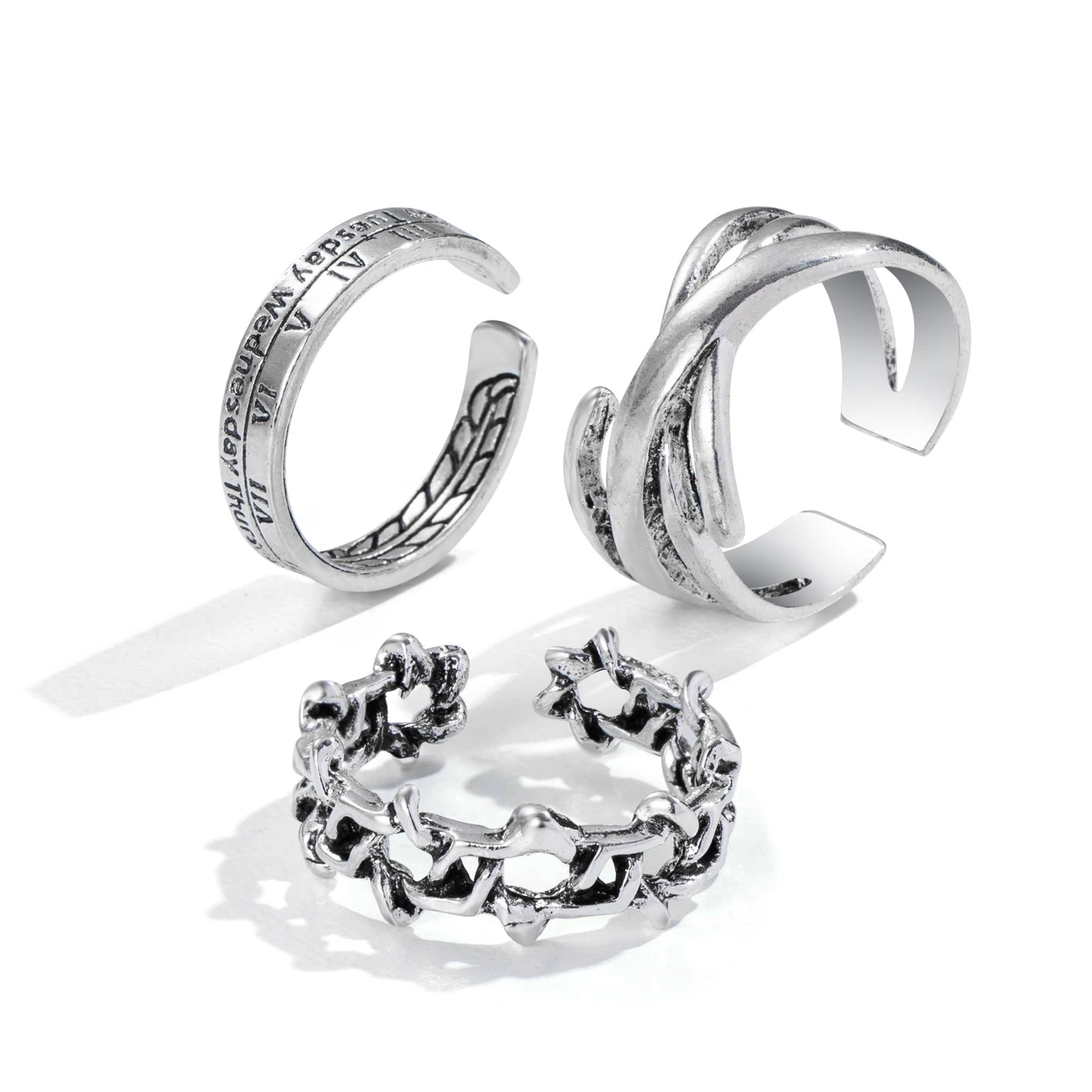 Vintage Soul 5-Piece Rings  Style-10   - VONVEX