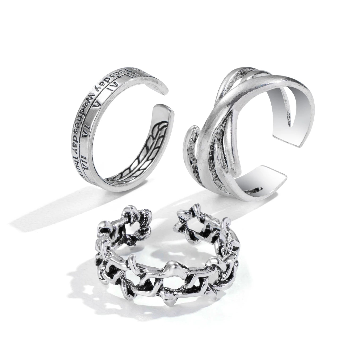 Vintage Soul 5-Piece Rings  Style-10   - VONVEX