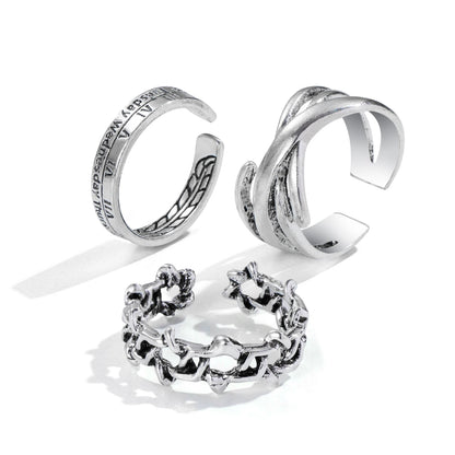 Vintage Soul 5-Piece Rings  Style-10   - VONVEX