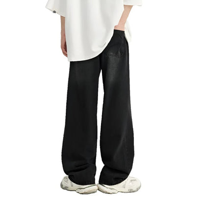 Casual Patched Wide-leg Jeans  S   - VONVEX