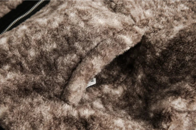 Reversible Wool Heavy Jacket     - VONVEX