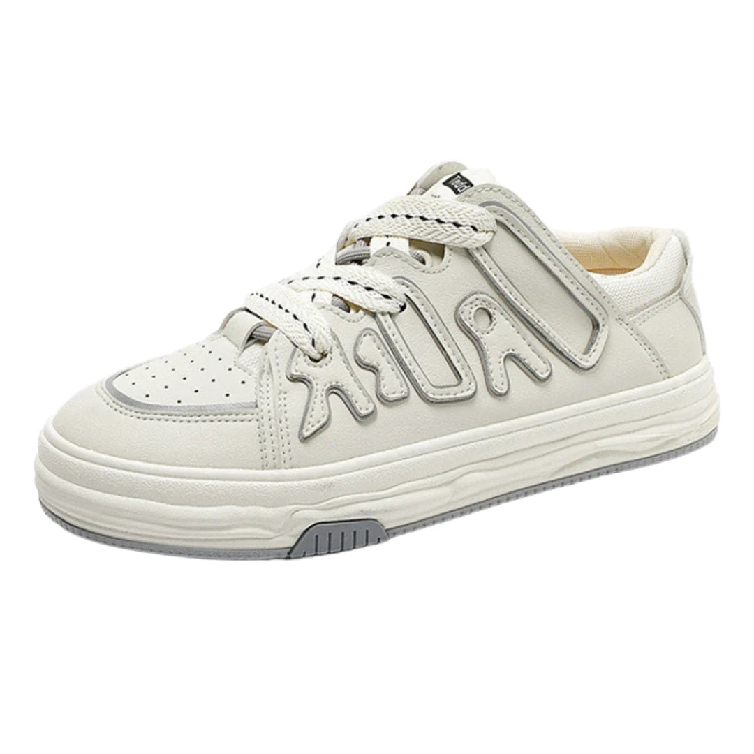 Soft Step Dissolve Sneakers  Beige 36  - VONVEX